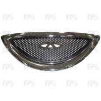 Решітка радіатора Chery Jaggi 06-10 хром рамка (FPS)