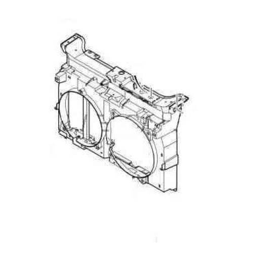 Панель передня Citroen Jumpy, Peugeot Expert, Fiat Scudo 06 - 1497799080
