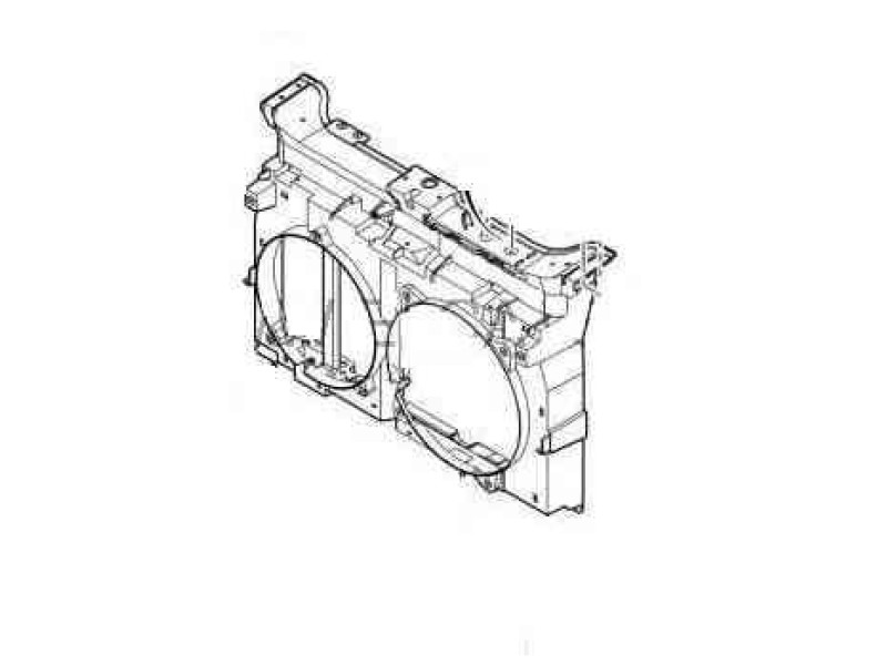 Панель передня Citroen Jumpy, Peugeot Expert, Fiat Scudo 06 - 1497799080