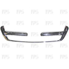 Решітка радіатора Honda CR-V 2 (02-04) накладка хром (FPS) 71122S9A003