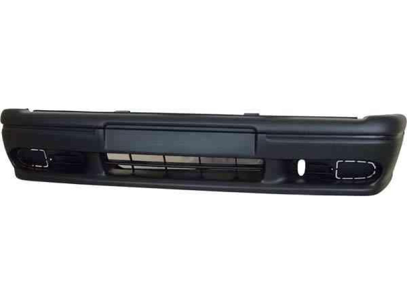 Бампер передній чорний без отв. ПТФ Renault R19 1992-1995 FPS 7700810512