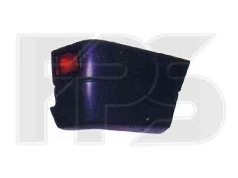 Кут бампера заднього лівий (з отвором для ліхтаря) VW Transporter T4 1990-2003 FPS