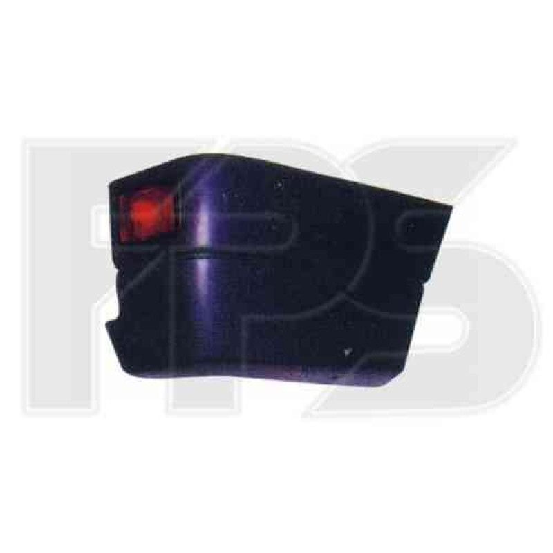 Кут бампера заднього лівий (з отвором для ліхтаря) VW Transporter T4 1990-2003 FPS