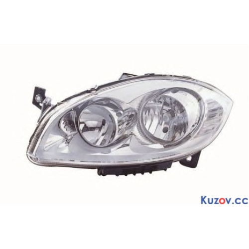 Фара передня Fiat Linea 07-15 ліва, ел. кор.(Depo) 51826739