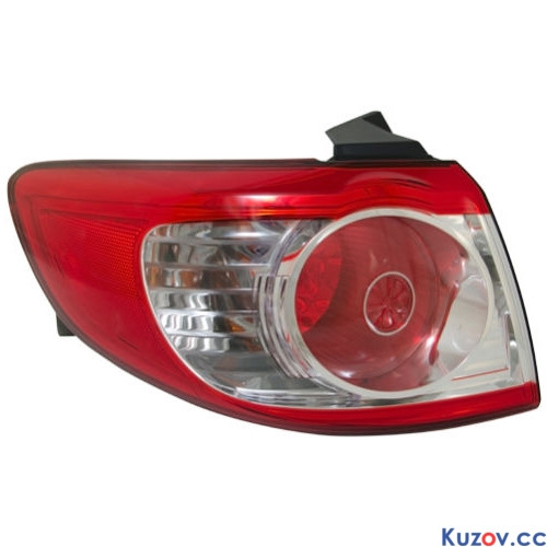 Ліхтар задній Hyundai Santa Fe 10-12 CM лівий DEPO зовнішній 924012B520