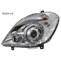 Передня фара права Mercedes Sprinter W906 06-13 ( електрична, ксенон) (Depo)