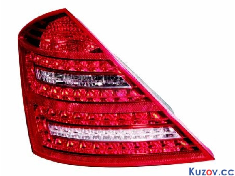 Ліхтар задній Mercedes S-Class W221 09-13 лівий (Depo) LED 2218201364