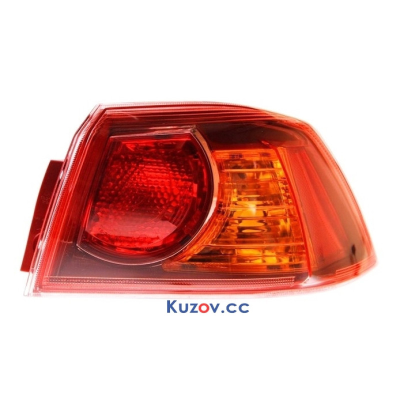 Ліхтар задній Mitsubishi Lancer X (10) 07 - правий (Depo) зовнішній, червоний 8330A372