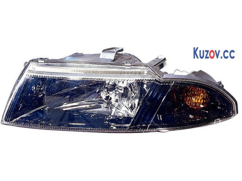 Фара Mitsubishi Carisma 99-04 права (Depo) темний розсіювач MR972794