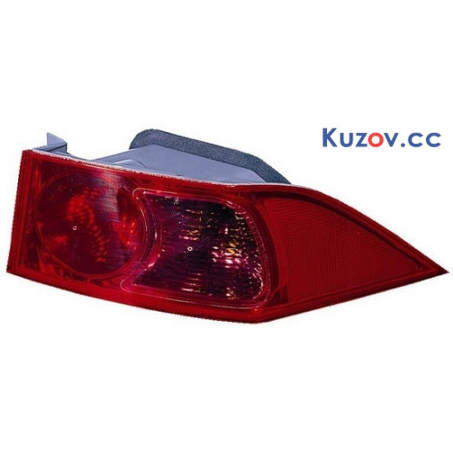 Ліхтар задній Honda Accord 7 03-05 лівий DEPO зовнішній 217-1958L-UE 33506SEA003