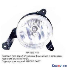 Протитуманні фари Mitsubishi Triton/L200 08-10 комплект (Depo) араб. версія