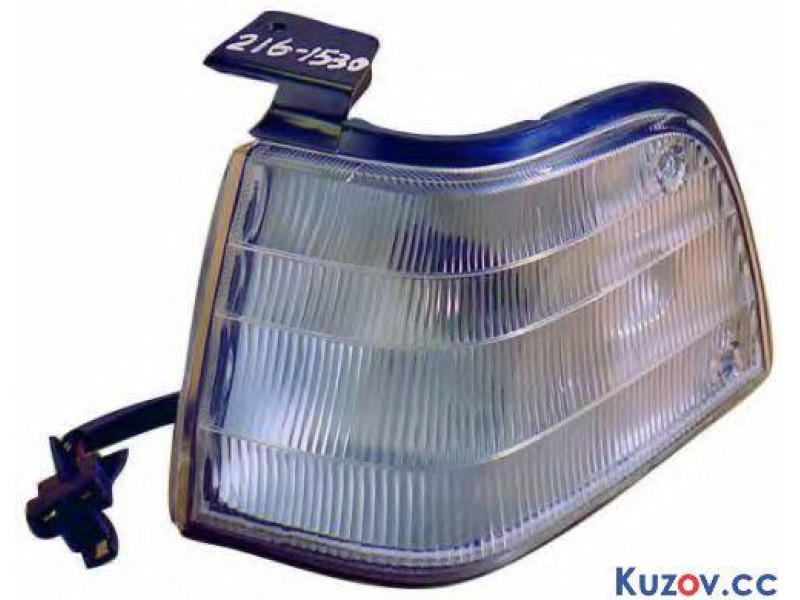 Покажчик повороту Mazda 323 85-94, білий без жовтої вставки, правий (Depo) 216-1530R-WE 8BBE51060A