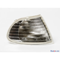 Покажчик повороту Ford Scorpio 92-94 правий, білий (Depo) 6533588