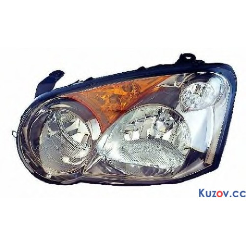 Фара Subaru Impreza 03-05 права DEPO черн. ел. кор.220-1111R-LDEM7 84001FE380