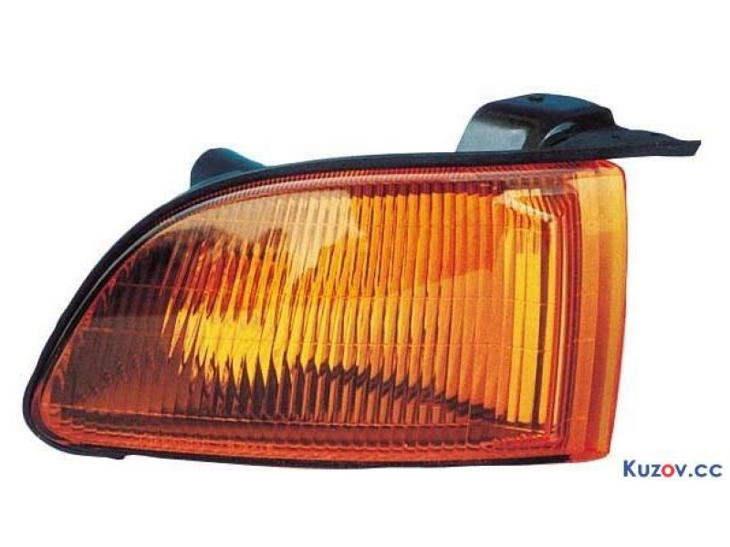 Покажчик повороту Mitsubishi Galant 96-03 лівий, жовтий (Depo) 214-1549L-AE MR192759