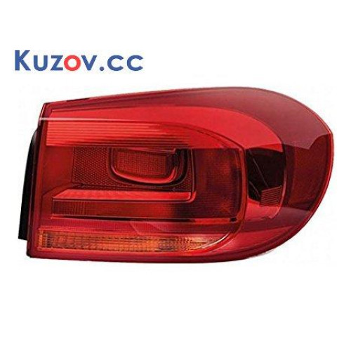Ліхтар задній VW Tiguan I 2011-2016 правий зовнішній DEPO 5N0945096N