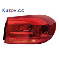 Ліхтар задній VW Tiguan 11-16 лівий зовнішній (Depo) 5N0945095N