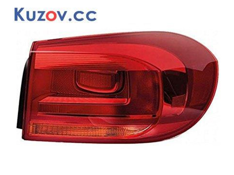Ліхтар задній VW Tiguan 11-16 лівий зовнішній (Depo) 5N0945095N