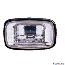 Повторювач повороту на крилі Toyota Carina 2 87-91 (T171) лівий і правий, білий (прозорий) (Depo)