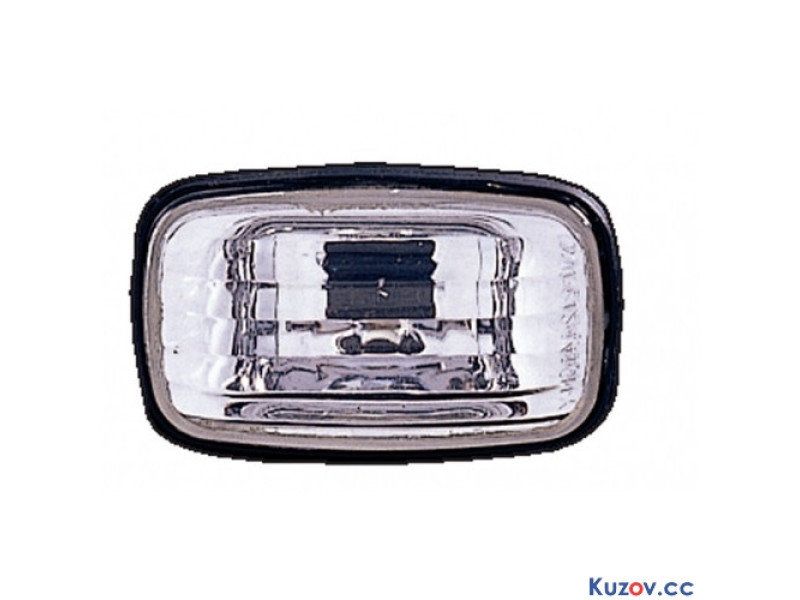 Повторювач повороту на крилі Toyota Carina 2 87-91 (T171) лівий і правий, білий (прозорий) (Depo)