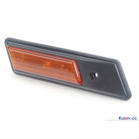 Повторювач повороту на крилі BMW E32 7 87-94 правий, жовтий (Depo) 63138357048