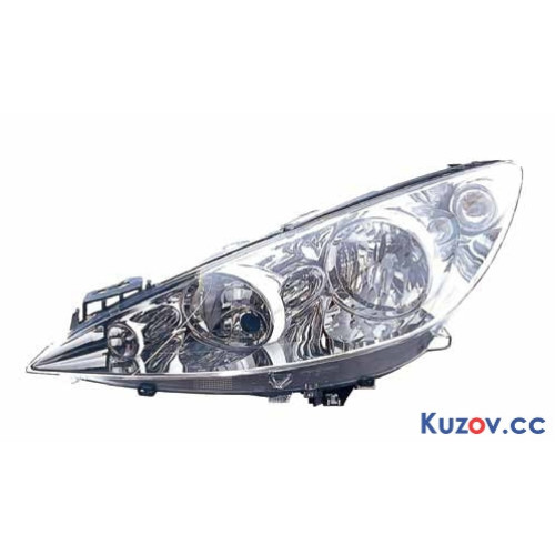 Фара Peugeot 308 2008-2011 ліва (MM) H7/H1 6206F5