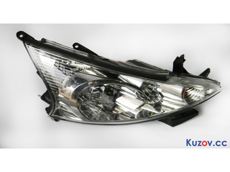 Фара Mitsubishi Grandis 03-11 права (FPS) хром відбивач 8301A076