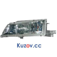 Фара ліва Daewoo Nexia 1995-2008 механ. гладкий розсіювач FPS