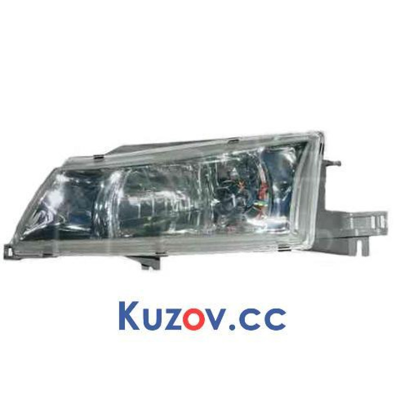 Фара Daewoo Nexia 95-08 ліва (fops) механічний гладкий розсіювач