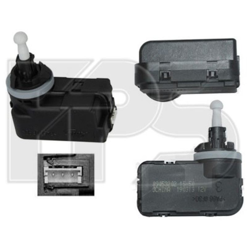 Коректор фар Opel Corsa D 2006 - 2011 (FPS) 1J0941295F