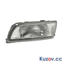 Скло правої фари рифлене Nissan Almera N15 1995-1999 Depo