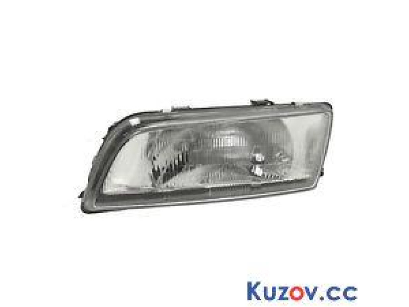 Скло правої фари рифлене Nissan Almera N15 1995-1999 Depo