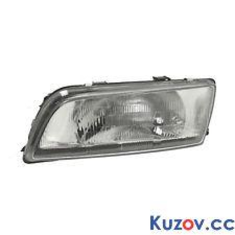 Скло правої фари рифлене Nissan Almera N15 1995-1999 Depo