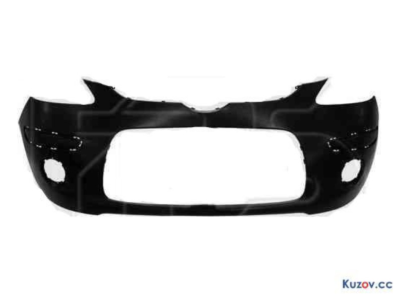 Бампер передній без накладок Hyundai i-10 2007-2013 FPS 865110X000