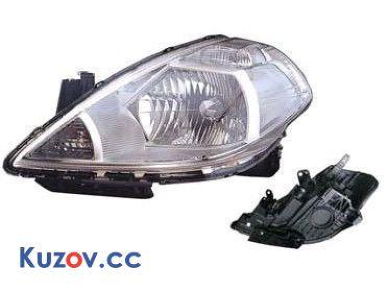 Фара Nissan Tiida 05-14 права (Depo) ел. кор.азіат. версія 26010ED025