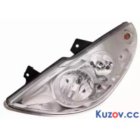 Фара Opel Movano 11 - ліва (Depo) дод. освітлення ел. кор.4419530 4419530