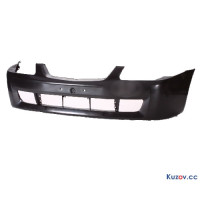 Бампер передній без отворів для молдинга Mazda 323 1998-2001 FPS BVCL50031A