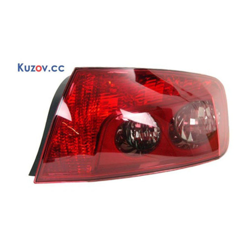 Ліхтар задній Peugeot 407 2004-2010 лівий DEPO 6350S8