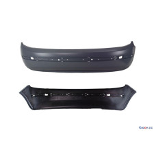Задній бампер Skoda Fabia 99-07 хетчбек (FPS) 6Y6807421
