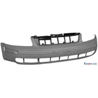 Бампер передній, чорний, без спойлера, VW Passat B5 1997-2000, FPS, 3B0807217