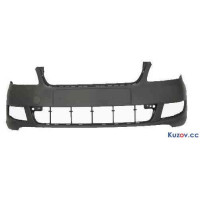 Бампер передній з отвором омивача фар Skoda Fabia 2 2010-2014 FPS 5J0807221E