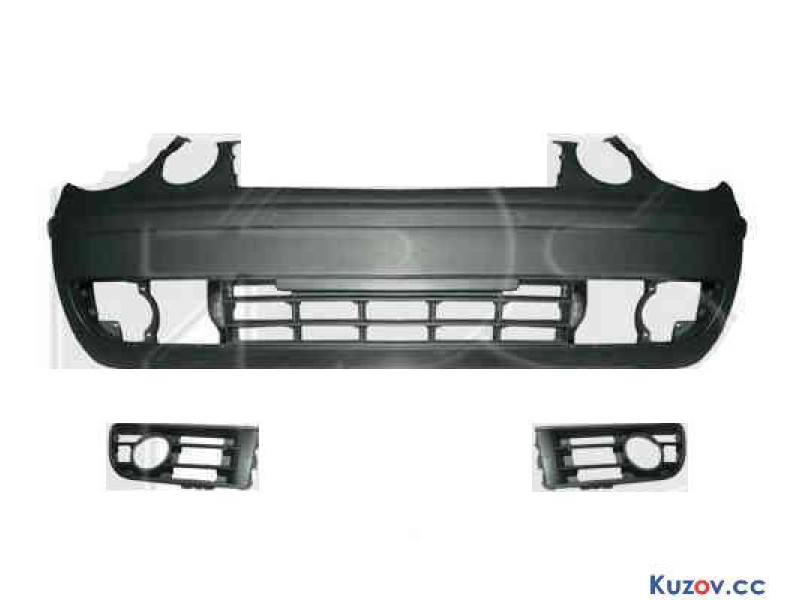 Бампер передній з накладками і гратами VW Polo 2002-2005 FPS 6Q0807217G