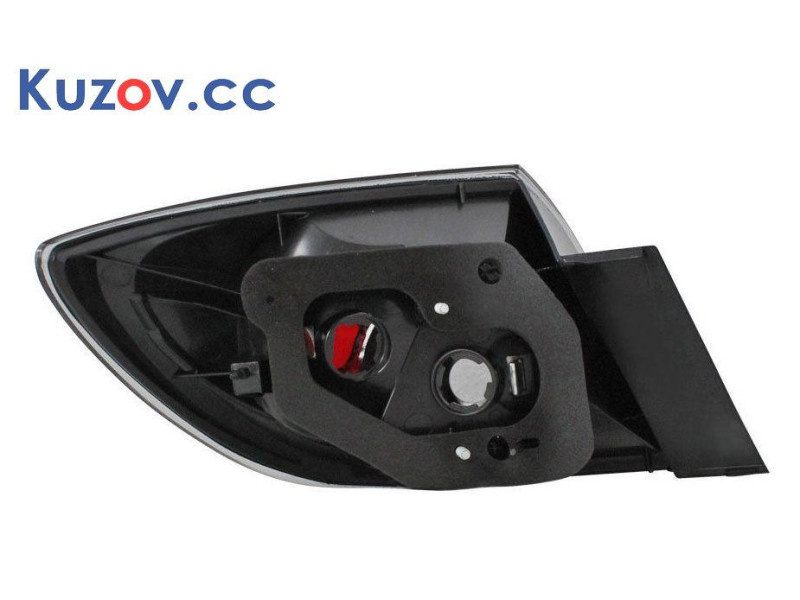 Ліхтар задній правий зовнішній Mazda 3 BK хетчбек 07-09 (Depo) прозорий BR5S51150C