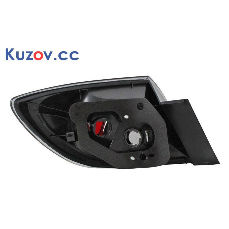Ліхтар задній правий зовнішній Mazda 3 BK хетчбек 07-09 (TYC) прозорий BR5S51150C