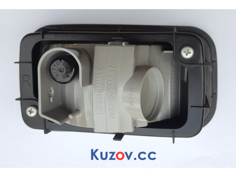 Ліхтар в задній бампер правий Mitsubishi Lancer 9 04-09 (TYC) з окуляром, пасивний MN175980WA