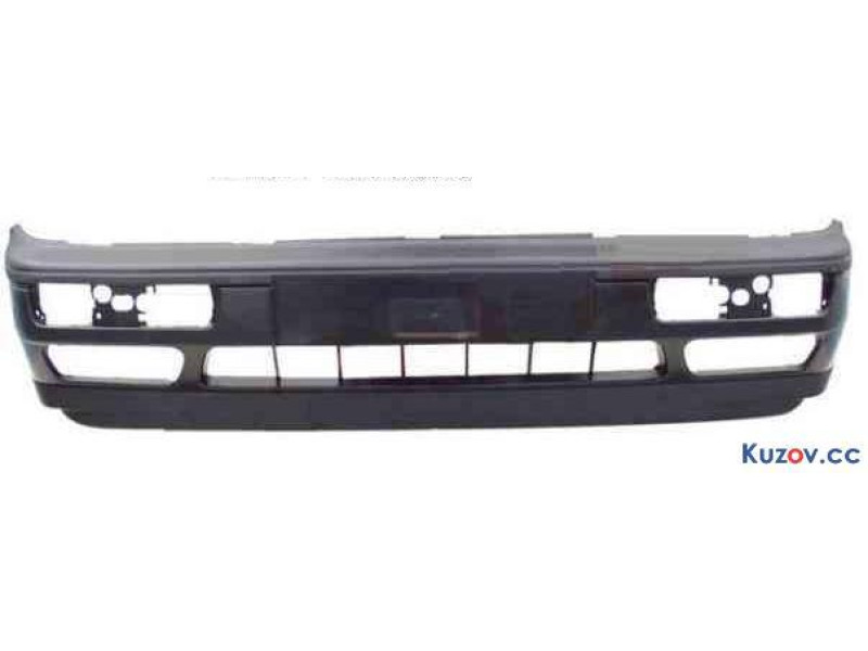 Бампер передній зі спойлером VW Golf 3 1991-1997 FPS 1H6807217, чорний