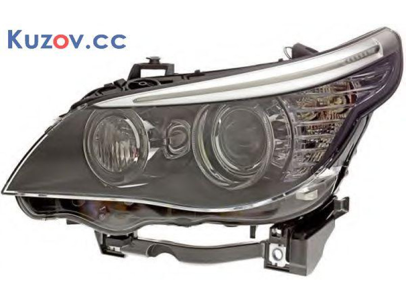 Фара BMW 5 E60 06-10 ліва ел. кор.(БЕЗ AFS) (Depo) LED 63127177727