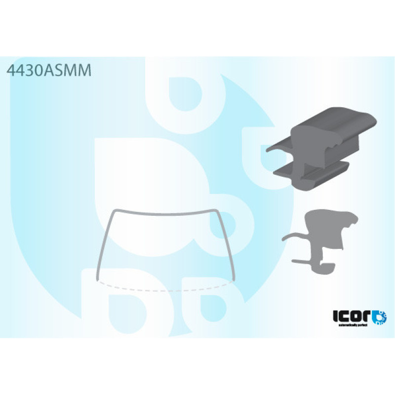 Молдинг лобового скла Kia CARENS 2007-2012