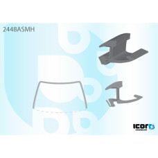 Молдинг лобового скла BMW 1 E81 / E87 04-11