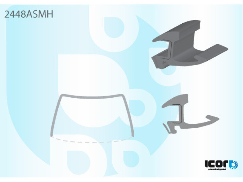 Молдинг лобового скла BMW 1 E81 / E87 04-11